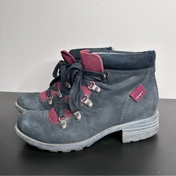 Rockport Cobb Hill Brunswick Alpine Leather Lace Up  Bootie Black Size 6.5 - Picture 9 of 9